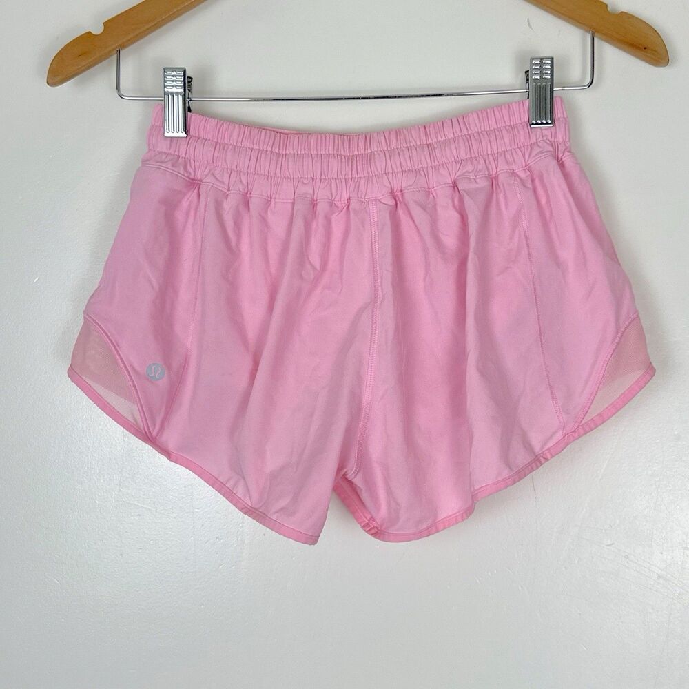 Lululemon Hotty Hot Short II 2.5" Miami Pink Swift Low Rise Size 6 LW7AGUR - Picture 3 of 6